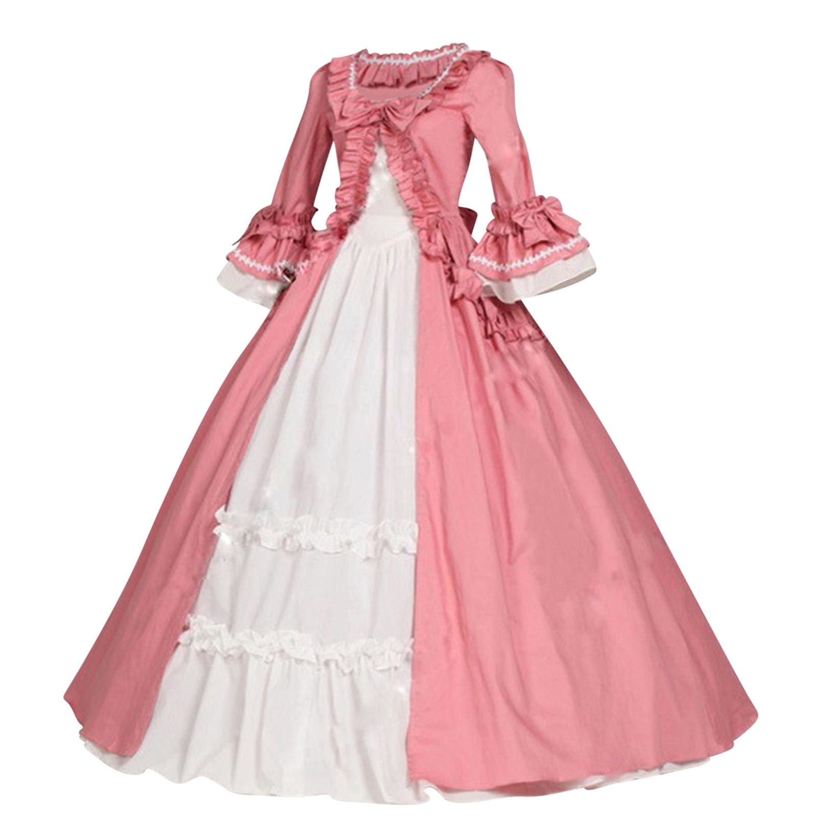LMKIHUSA Women's Victorian Rococo Dress Inspiration Maiden Costume ...