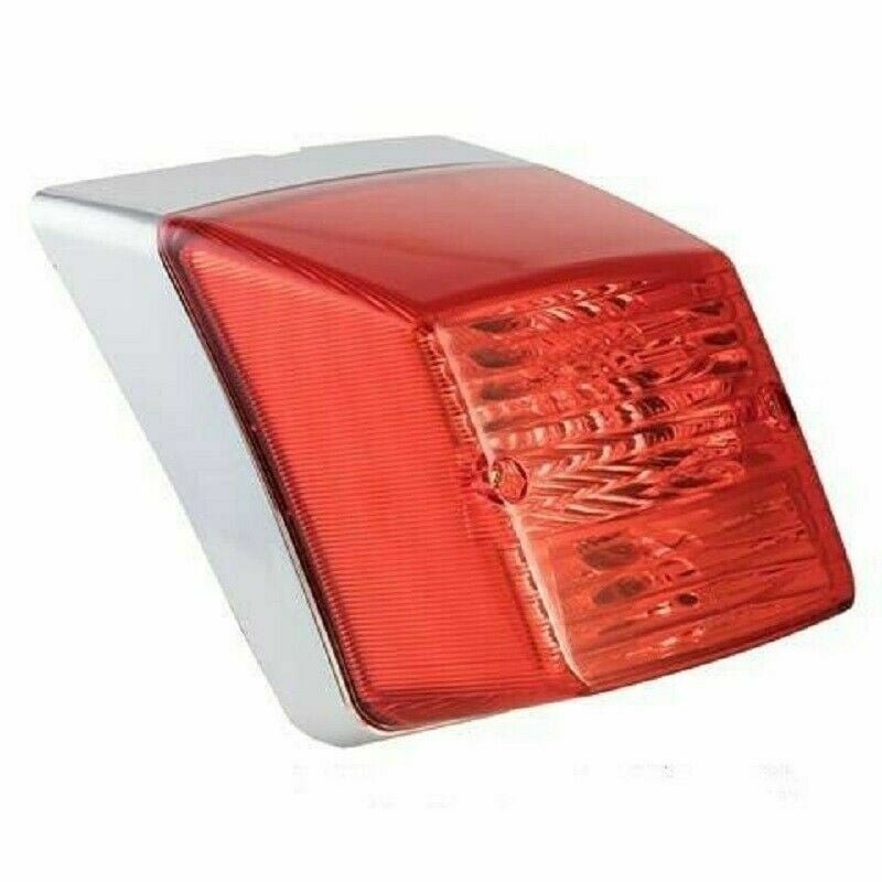 LML Star 125200 4T Rear BACK TAIL Light CHROME EVOLUZIONE