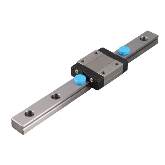 LML12B Miniature Linear Rail Guide 12mm Width Slide Carriage 150mm 5.91 in Linear Slide Rail Block