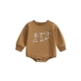 thumbnail image 1 of LMLYSoH Baby Girls Boys Sweatshirts Rompers Halloween Clothes Skeleton Print Long Sleeve Toddler Fall Bodysuits, 1 of 9