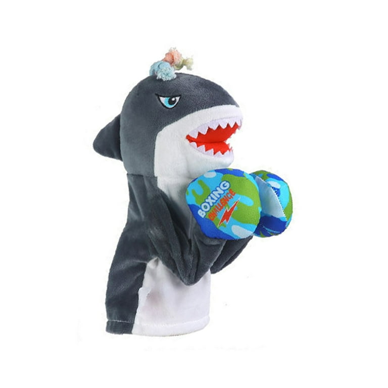 Interactive top shark toy