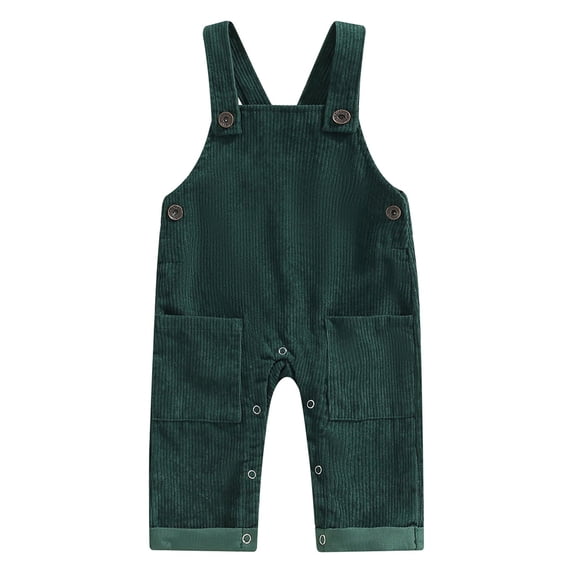 LMLYSoH Toddler Boys Girls Spring Autumn Sling Jumpsuit Solid Color Sleeveless Suspender Pants