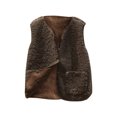 thumbnail image 1 of LMLYSoH Women Fashion Polar Fleece Vest Solid Color V-Neck Sleeveless Button-Down Waistcoat Jackets Autumn Winter Casual Outerwear, 1 of 3