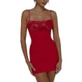 thumbnail image 1 of LMLYSoH Women's Bodycon Mini Dress, Sleeveless Spaghetti Strap Lace Patchwork Short Dress, 1 of 4