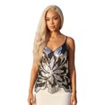 thumbnail image 1 of LMLYSoH Women's Glitter Sequin Cami Tops Sleeveless Spaghetti Strap V Neck Camisole Summer Clubwear, 1 of 9