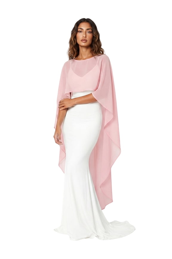 Women's Spring Summer Sheer Cape Trendy Mesh Asymmetrical Front and Back Solid Color Poncho Tops