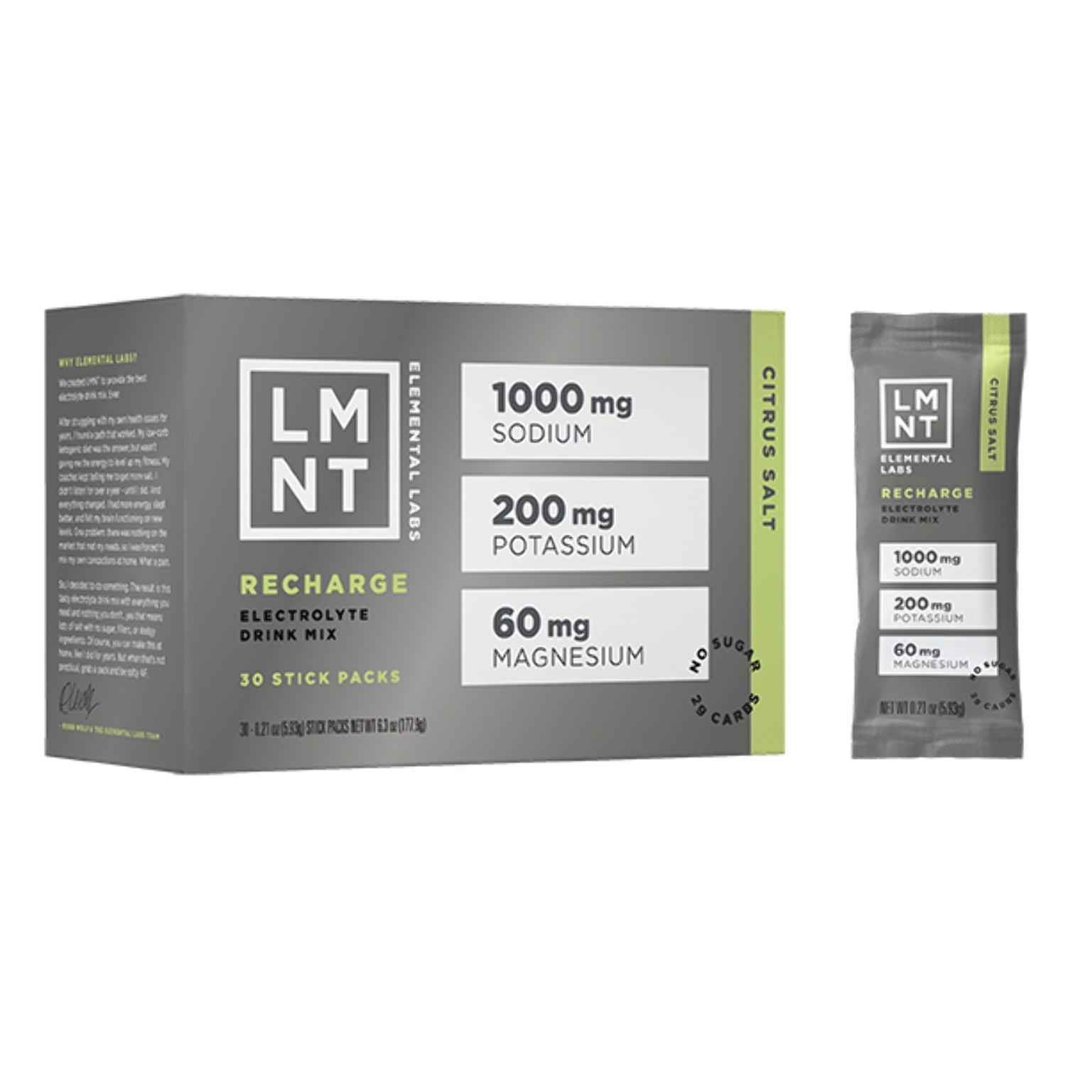LMNT Zero Sugar Electrolyte Drink Mix - Variety Pack - 6ct - View #8