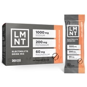 LMNT Zero Sugar Electrolytes - Grapefruit Salt | Drink Mix | 30 Count