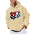 thumbnail image 1 of LMOIPLI Drawstring Long Sleeve Sweatshirts for Men Fall Spring Top Fashion Printed Pullover Comfortable Sweatshirts with Pocket Beige XXXXL, 1 of 5