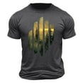 thumbnail image 1 of LMOIPLI Men's Adventure Graphic T Shirt Short Sleeve Outdoor Hiking Crew Neck Fashionable Nature Themed Casual Tee Gray L, 1 of 5