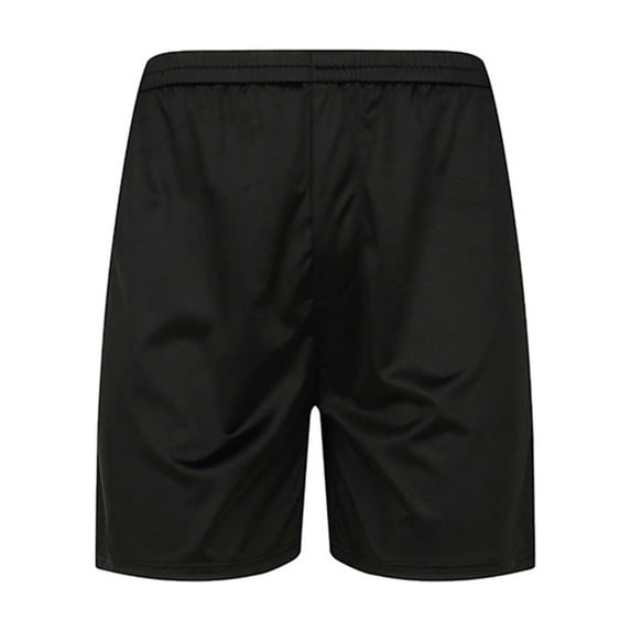 LMOIPLI Satin Shorts for Men Elastic Waist Solid Color Gym Workout Athletic Quick Dry Loungewear Loose Casual Shorts Black L