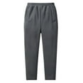 thumbnail image 1 of LMOIPLI Thick Fleece Pants Warm Hiking Casual Pants Drawstring Pocket Comfortable Outdoor Men Wear for Spring Winter Daily Use Gray XXL, 1 of 7
