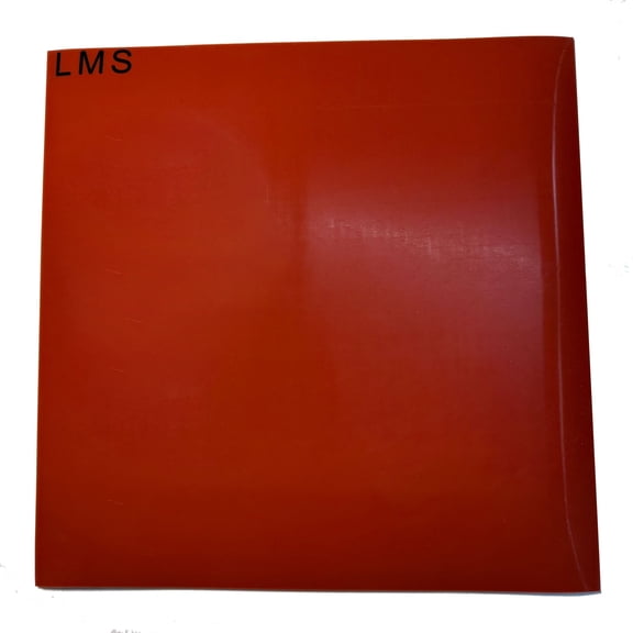 LMS Red Rubber Gasket Silicone Sheet  Heat Resistant for Automobile Engine 1/8x12x12" Thick