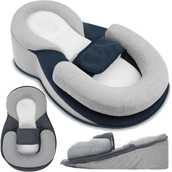 LMSOBT Bed Acid Reflux with Strap ,2026 New Inclined Support Pillow for Comfortable & Soft Ergonomic Lounger Cushion