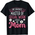 thumbnail image 1 of LMSW Appreciation Master Social Worker Social Work Month T-Shirt, 1 of 4