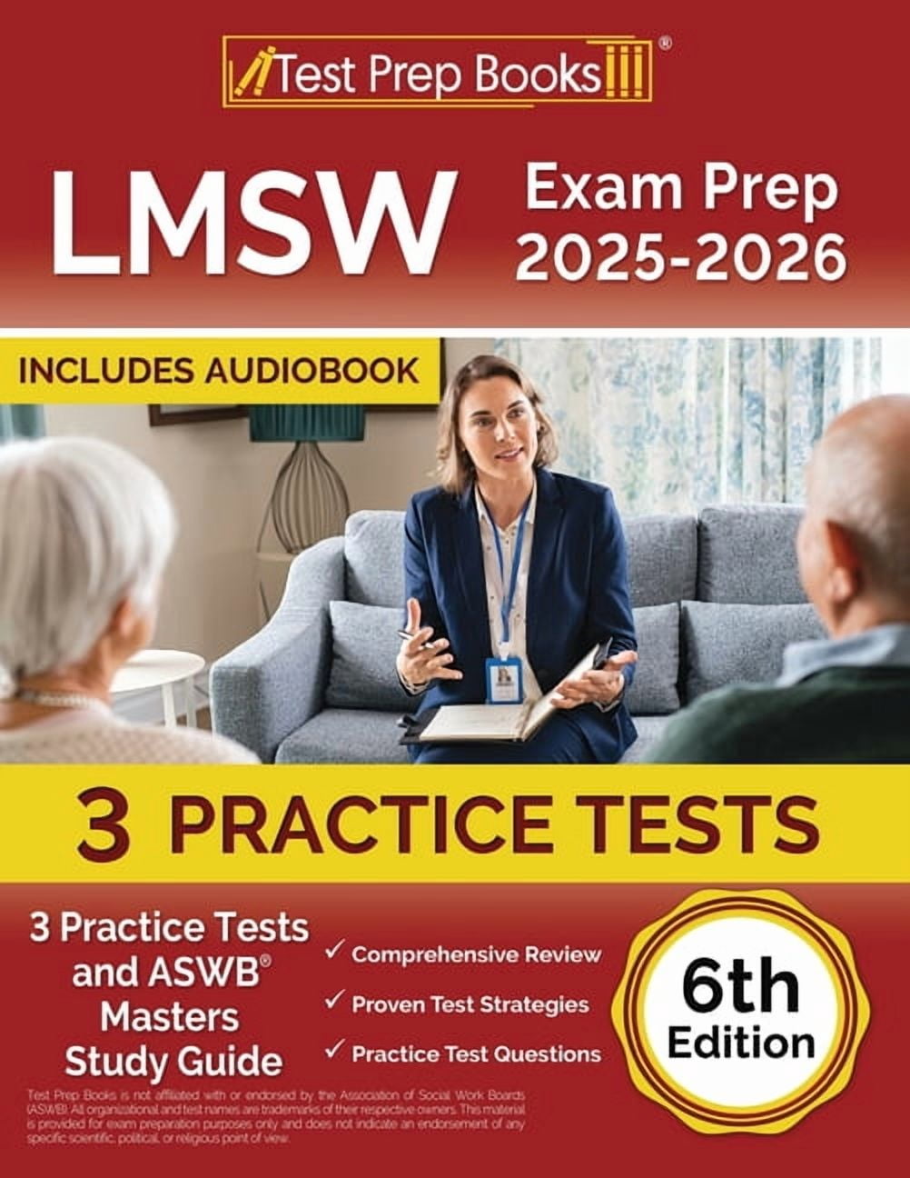 LMSW Exam Prep 2025-2026: 3 Practice Tests and ASWB Masters Study Guide ...