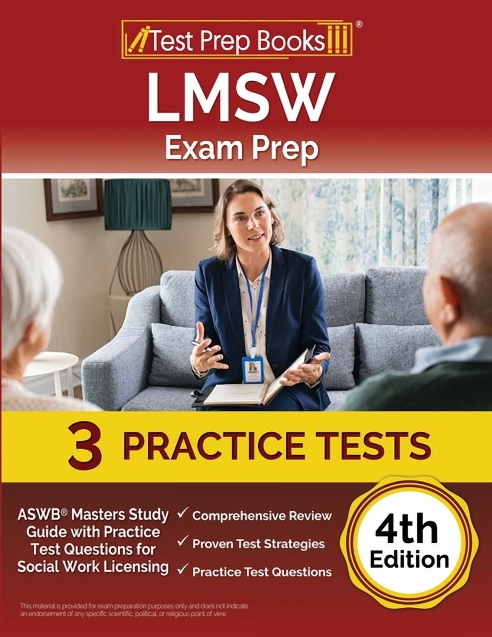 LMSW Exam Prep: ASWB Masters Study Guide with Practice Test Questions for Social Work Licensing ...
