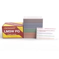 thumbnail image 1 of LMSW Practice Question Study Cards 2025-2026: ASWB Masters Exam Prep and Practice Test Questions [Full Color Cards], 1 of 1