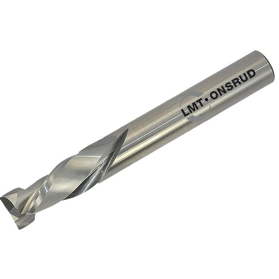 LMT Onsrud 60-123MW Solid Carbide Max Life Compression Spiral Cutting Tool Inch Uncoated (Bright) Finish 30 Degree Helix 2 Flutes 3.0000 Overall Length 0.3750 Cutting Diameter 0.3750 Shank Diameter