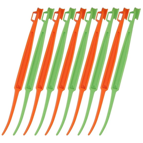 LMTODLFG 10 PCS Orange Peeler, Orange Citrus Fruit Peeler Tool, Plastic Lemon Grapefruit Peel Cutter, for Fruit Lemon Mango Banana, Plastic Fruit Peeler Easy Open