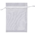 thumbnail image 1 of LMTODLFG 100Pcs White Organza Bags, 2x3Inch Sheer Wedding Party Favor Bags with Drawstring, Jewelry Gift Bags Christmas Candy Pouches, 1 of 9
