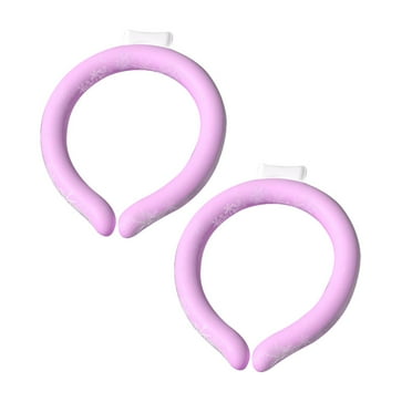 LMTODLFG 2PCS Neck Cooling Tube Reusable Ice Neck Cooler Wearable Body Cooling Products for Outdoor Indoor Neck Coolers for Hot Weather（60ml）