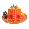 thumbnail image 1 of LMTODLFG 3D Board Game, Baby Early Education Educational Toys Game Cheese Battle, Parent-child Party Interactive Table Game (Game board, kitten, 3 small ladder, 4 small mouse, 17 small cheese), 1 of 10