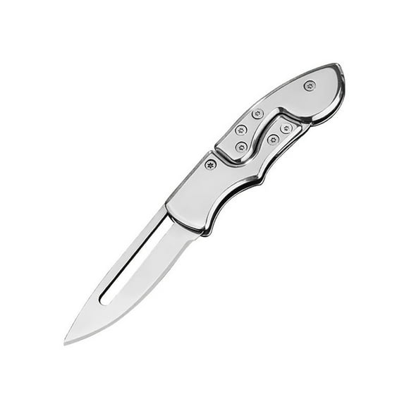 LMTODLFG 5.3-Inch Stainless Steel Pocket Multi-Tool - Compact Folding Utility Knife with Bottle Opener/Screwdriver for Camping Hiking Survival Kits