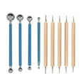 thumbnail image 1 of LMTODLFG 9Pcs Nail Dotting Tools Kit Double-End 2 Way Pen Tool Art Tip Dot Paint Manicure Embossing Design for Painting Gel Polish Set Women Professional Stylus, 1 of 9