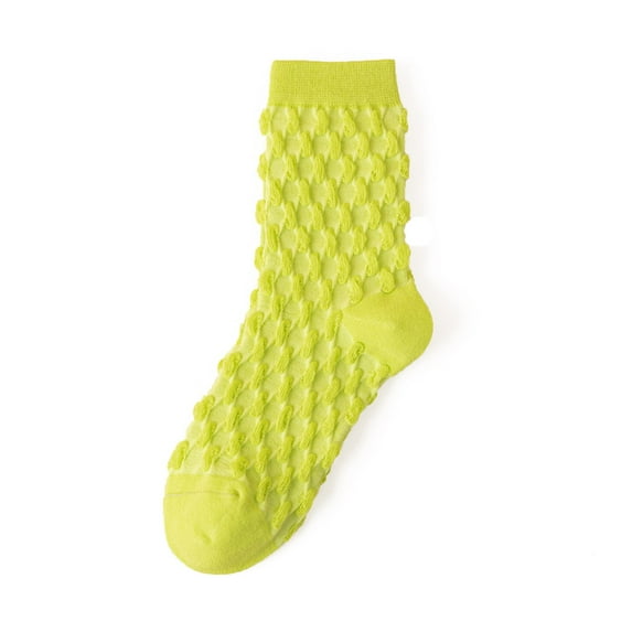 LMTODLFG Ankle Socks Women Womens Socks Candy Colors Socks Colorful Lightweight Cotton Socks Athletic Socks Yellow