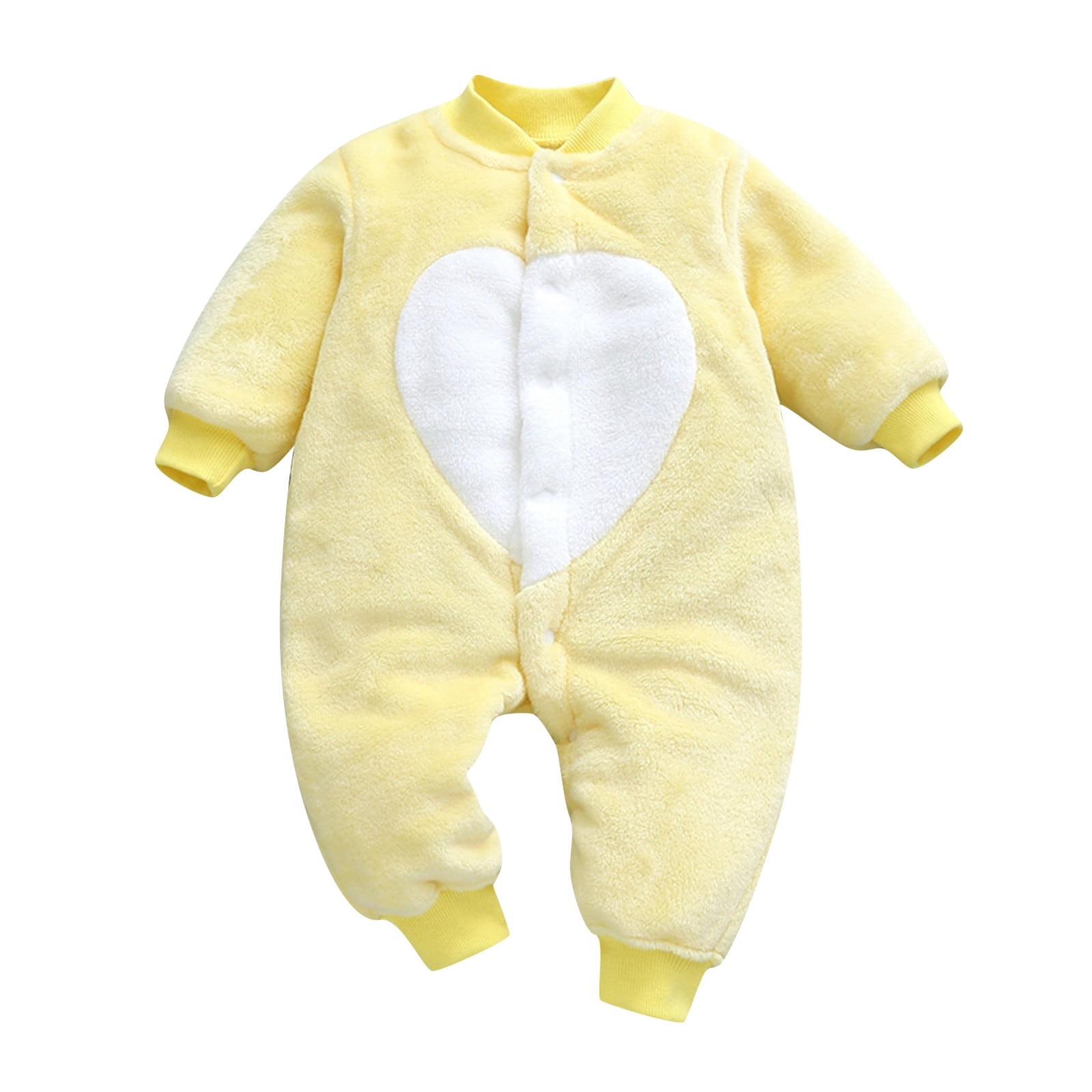 LMTODLFG Baby Boy Clothes Baby Girl Boy Thick Warm Jumpsuit Playsuit ...