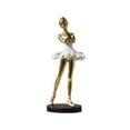 thumbnail image 1 of LMTODLFG Ballerina Statue, Ballet Dancer Sculpture, Table Centerpieces Collection Resin Ballet Girl Figurine for Home Bedroom Living Room Decoration or Valentine's Day Gifts, 1 of 4