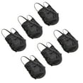 thumbnail image 1 of LMTODLFG Beard Bandana 6 Pack Men Beard Bib Black Beard Covers Soft Comfortable and Silky Satin Facial Hair Apron Guard Bonnet Rag Man Bedtime Bib Beard Cap Ear Beard Bandana, 1 of 6