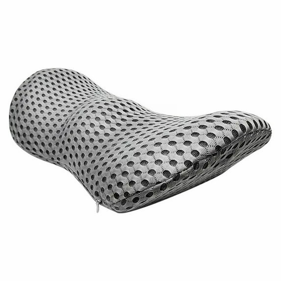 LMTODLFG Ergonomic Memory Foam Lumbar Support Pillow - Upgraded Design for Car Seat Office Chair Recliner Bed Back Pain Relief & Posture Correction