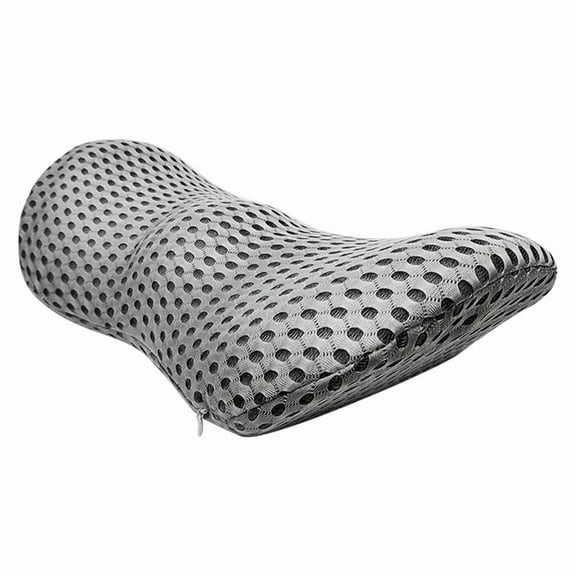 LMTODLFG Ergonomic Memory Foam Lumbar Support Pillow - Upgraded Design for Car Seat Office Chair Recliner Bed Back Pain Relief & Posture Correction