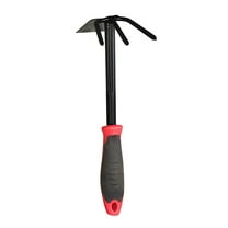 LMTODLFG Garden Hand Digger and Hoe Combo Garden Tool,Heavy Duty Hand Tiller,Garden Hoe,Cultivator,Non-Slip Handle & Anti-Rust Head is The Perfect Dual Headed Weeding Tool