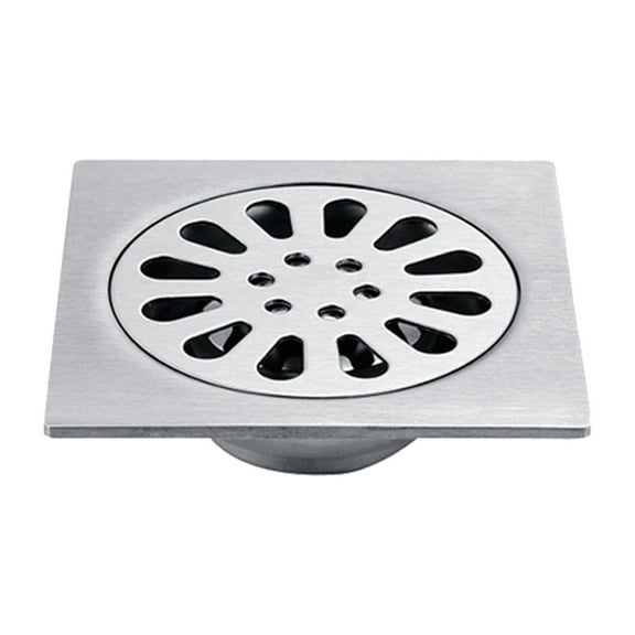 LMTODLFG Stainless Steel Shower Floor Drain Odor Proof Floor Drain Kitchen Drain Sewer Backflow Preventer Accessory Shower Drain Strainer for Bathroom