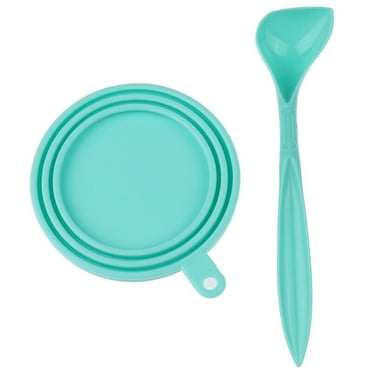 LMTODLFG Pet Food Can Covers Universal Can Lids Safe Silicone Dog Cat Food Can Lid Covers Easy to Clear