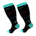 LMTODLFG Plus Size Compression Socks for Women & Men, Extra