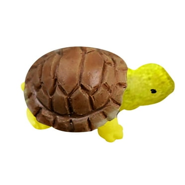 LMTODLFG Resin Mini Turtles Miniature Turtle Statue Miniature Figurines Fairy Garden Accessories Cake Toppers Decoration Set for Succulent Planter Moss Landscape DIY Terrarium Home Décor
