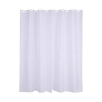 LMTODLFG Shower Curtain Liner, 72"W X 72''H - PVC-Free, PEVA Shower Curtain - Moisture Stain Proof Shower Curtain Liner - Modern Farmhouse Minimalist for Bathroom, White