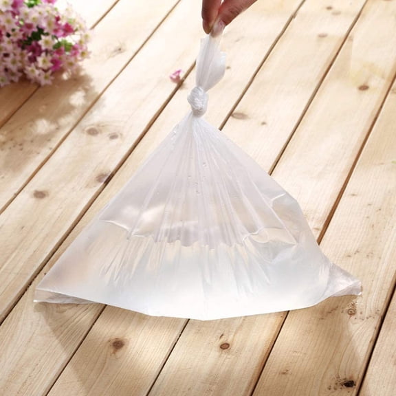LMUMN-14" X 20" Plastic Produce Bag on a Roll, Clear Food Storage Bags for Bread Fruits Vegetable, 350 Bags/Roll