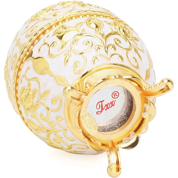 LMUMN-Gorgeous Automatic Toothpick Holder with Bottle Opener, Hand Press Retractable Retro Toothpick Dispenser Toothpicks Case Can Box Container for Kitchen Home Restaurant (Jade White-Gold Rose)