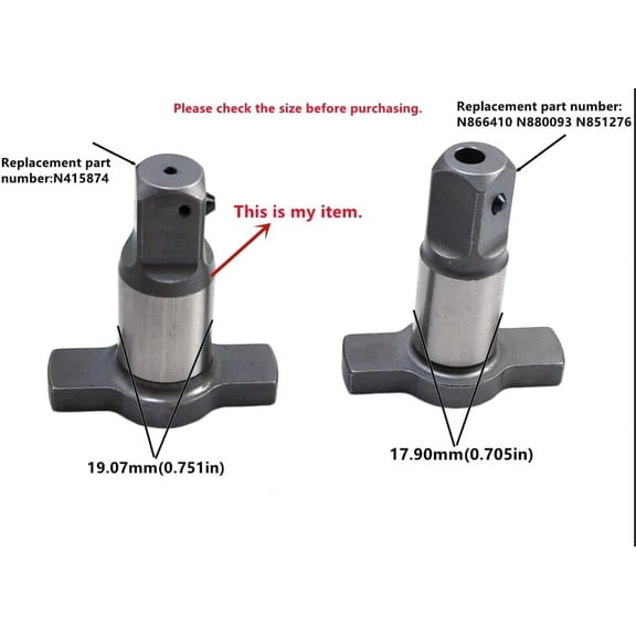 LMUMN-N415874 1/2 Anvil Cordless Impact Wrench Kit | Compatible replacement part DCF899 DCF899B DCF899M1 DCF899P1 DCF899P2, Not suitable for DCF899 Type4