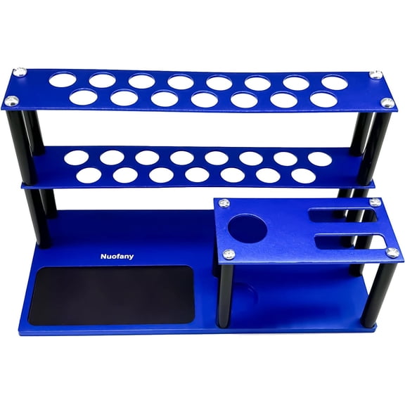 LMUMN-Screwdrivers Organizer Kit - RC Tools with Built-in Screw Tray, Hex Cross Screw Driver, Pliers - Storage Rack