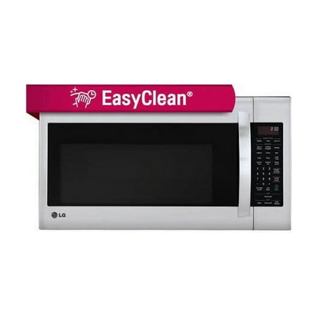 LG - 2.0 Cu. Ft. Over-the-Range Microwave with Sensor Cooking and EasyClean - Stainless steel