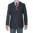thumbnail image 1 of LN LUCIANO NATAZZI Mens Two Button Notch Lapel Blazer Modern Fit Suit Jacket Blue, 1 of 5