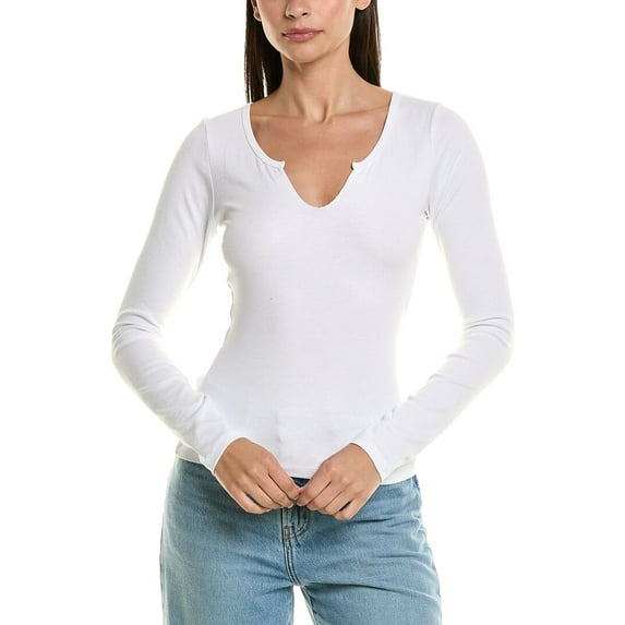 LNA womens Emory Top, XL, White