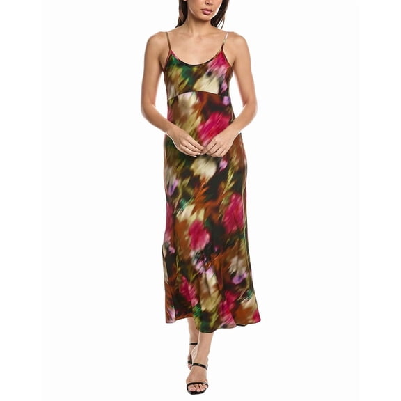 LNA womens Josie Slip Dress, m, Red