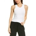 thumbnail image 1 of LNA womens  Maya Rib Tank, l, White, 1 of 3